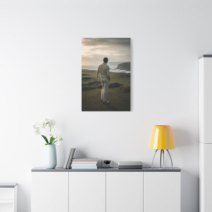 Old Money Coastal Golf Sports Wall Art & Canvas Print