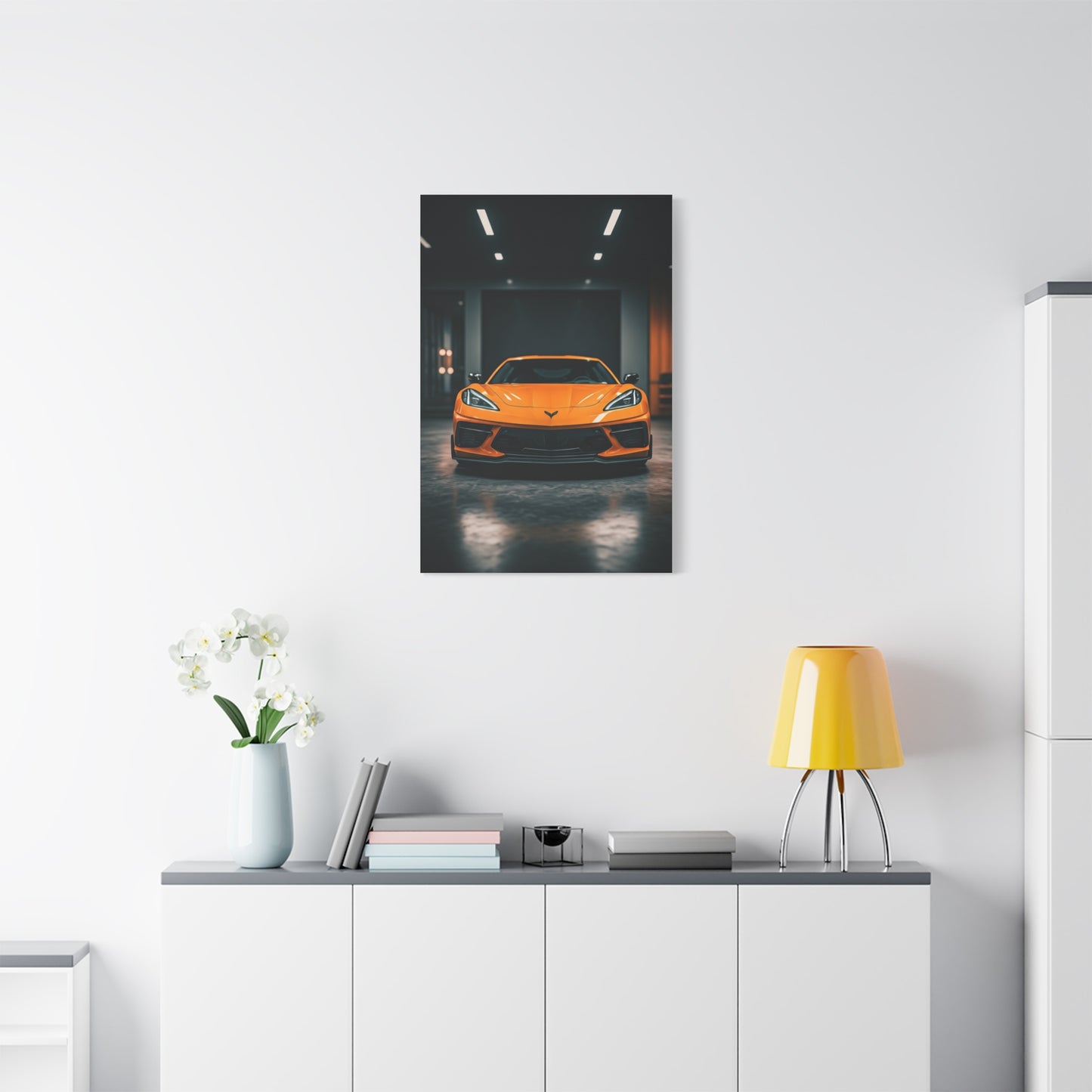 Chevrolet Corvette C8 Factory Delivery Wall Art & Canvas Prints