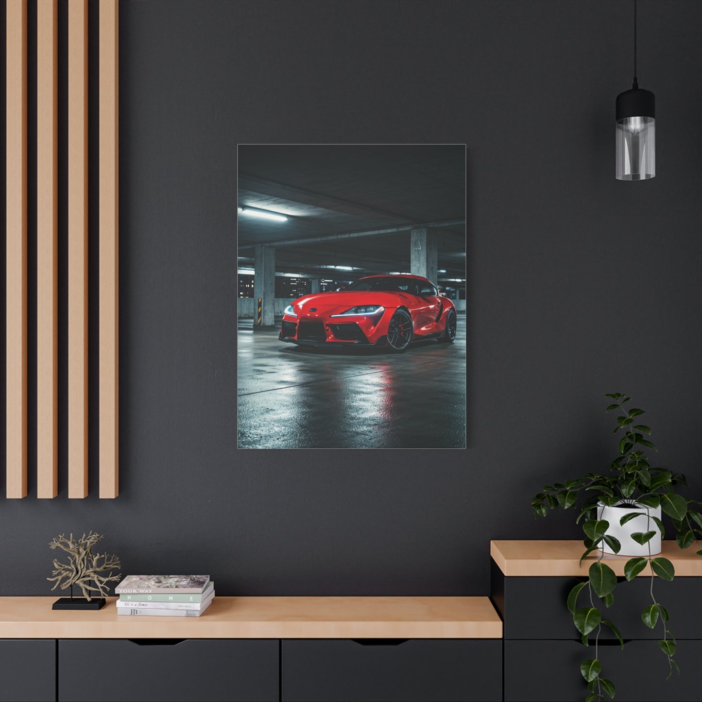 Toyota Supra Mk5 Underground Urban Scene Wall Art & Canvas Prints