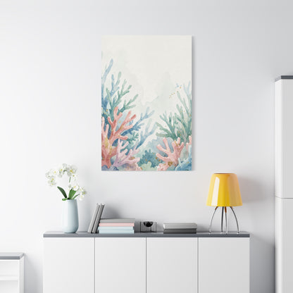 Pastel Coral Reef Study Wall Art & Canvas Prints