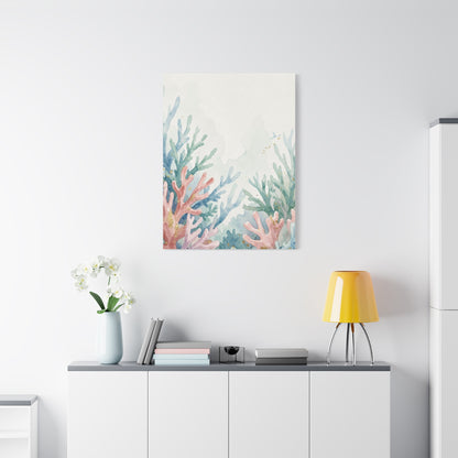 Pastel Coral Reef Study Wall Art & Canvas Prints