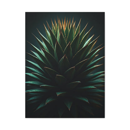 Desert Radiance Agave Sculpture Wall Art & Canvas Prints