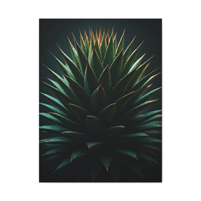 Desert Radiance Agave Sculpture Wall Art & Canvas Prints