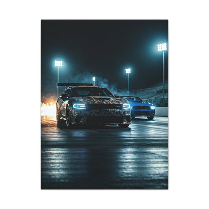 Hellcat Inferno Launch – Mustang Mach 1 Under Pressure Wall Art & Canvas Prints