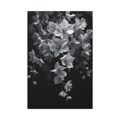 Cascading Cherry Blossom Branch Wall Art & Canvas Prints
