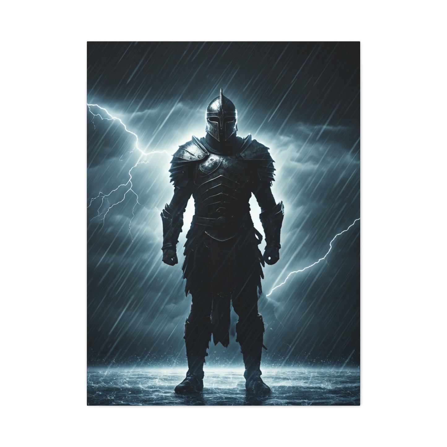 Stormbound Warrior Wall Art & Canvas Prints