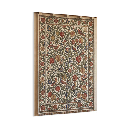Medieval Floral Tree Tapestry Wall Art & Canvas Print