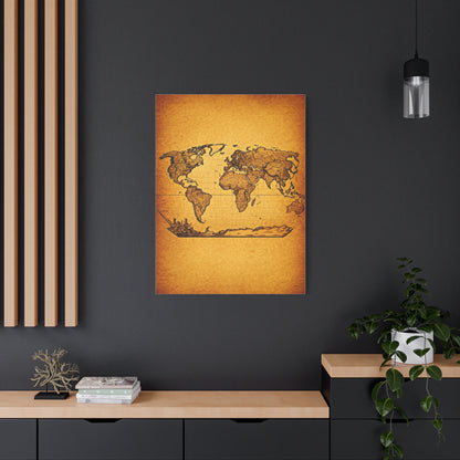 Antique Coastal Expedition Map Wall Art & Canvas Prints