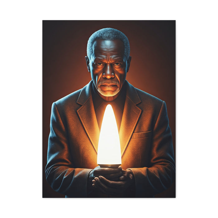 Beacon of Wisdom Elder Portrait Wall Art & Canvas Prints