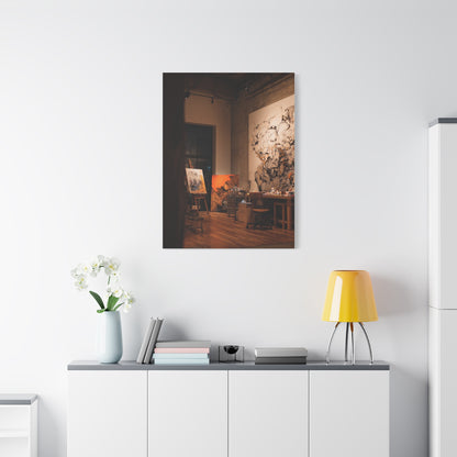 Bold Contemporary Creative Studio Workspace Wall Art & Canvas Print