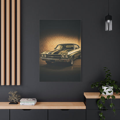 Chevrolet Chevelle SS Classic Americana Wall Art & Canvas Prints