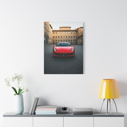 Ferrari 458 Italia Florence Piazza Wall Art & Canvas Prints