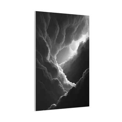 Dramatic Light Through Storm Clouds Wall Art & Canvas Print