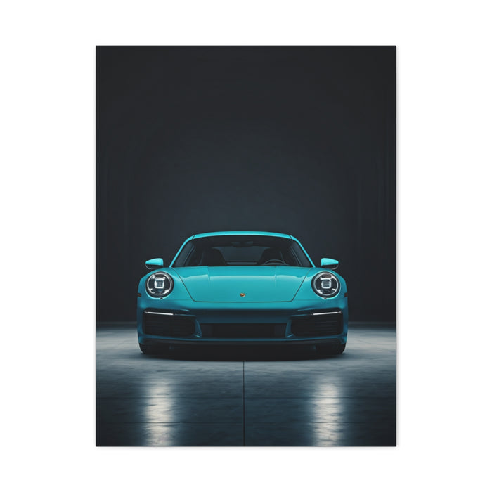 Dream Garage Porsche 911 Symmetry Wall Art & Canvas Prints