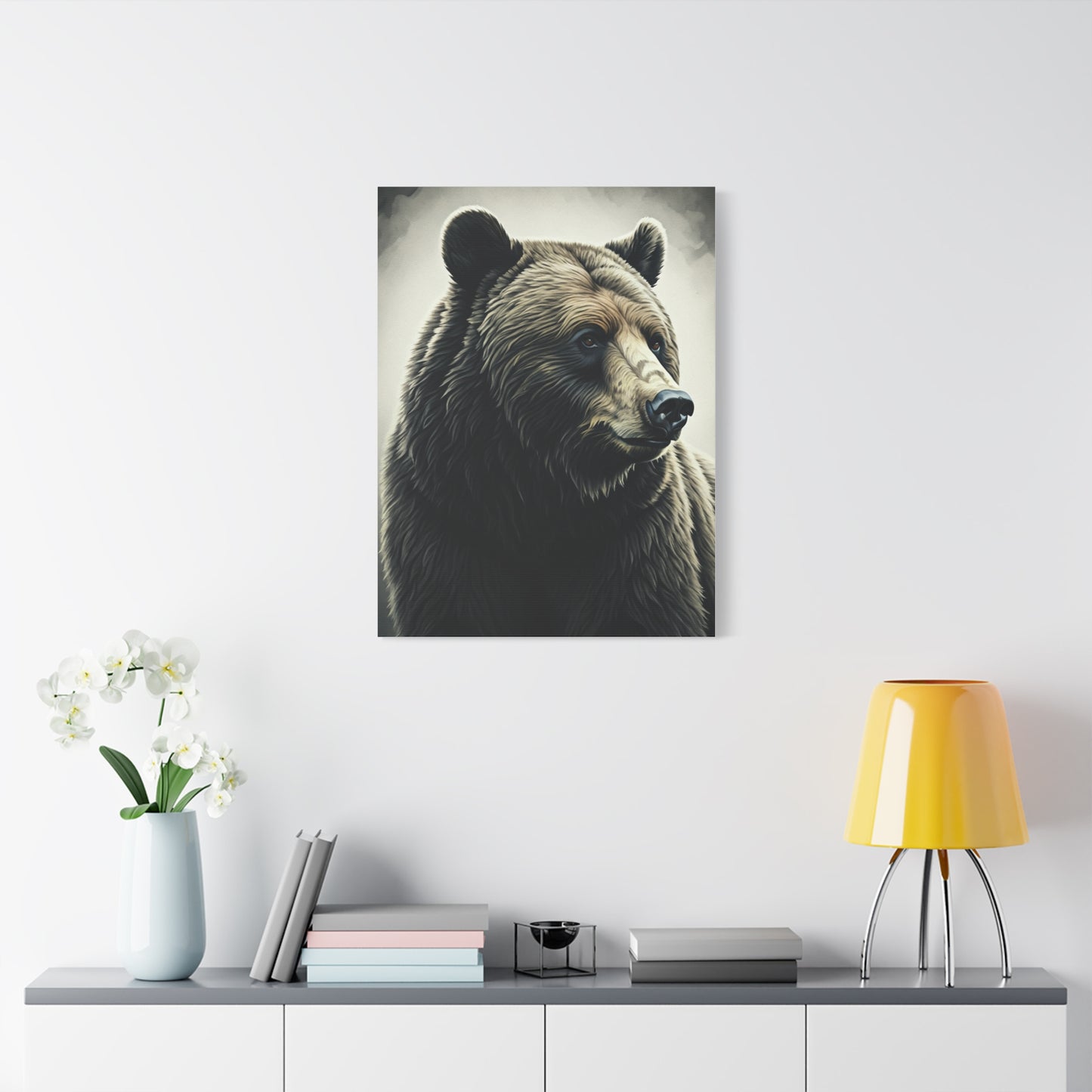 Majestic Brown Bear Portrait Wall Art & Canvas Prints