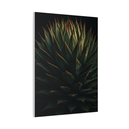 Emerald Agave Close-Up Wall Art & Canvas Prints