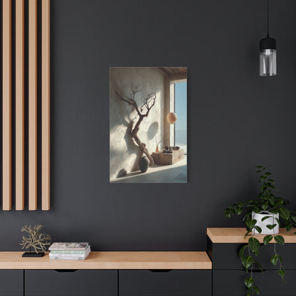 Wabi-Sabi Driftwood Interior Wall Art & Canvas Print