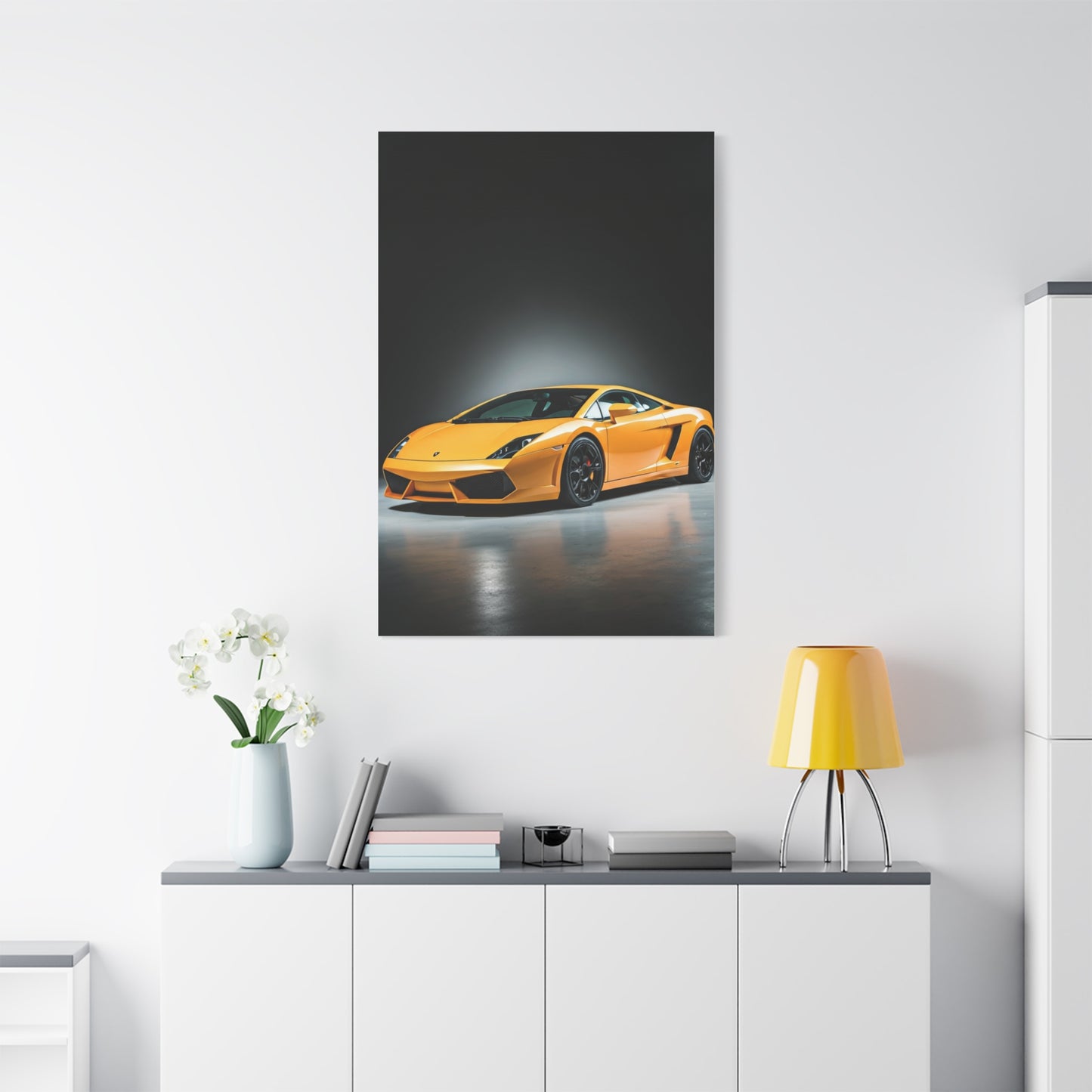 Lamborghini Gallardo Dream Garage Display Wall Art & Canvas Prints