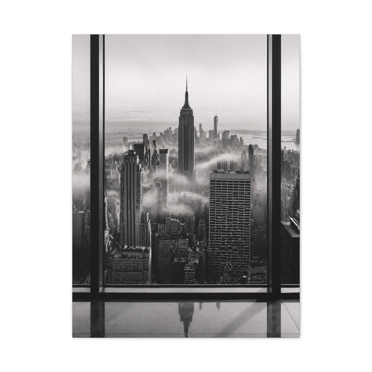 Empire State Window Perspective Wall Art & Canvas Print