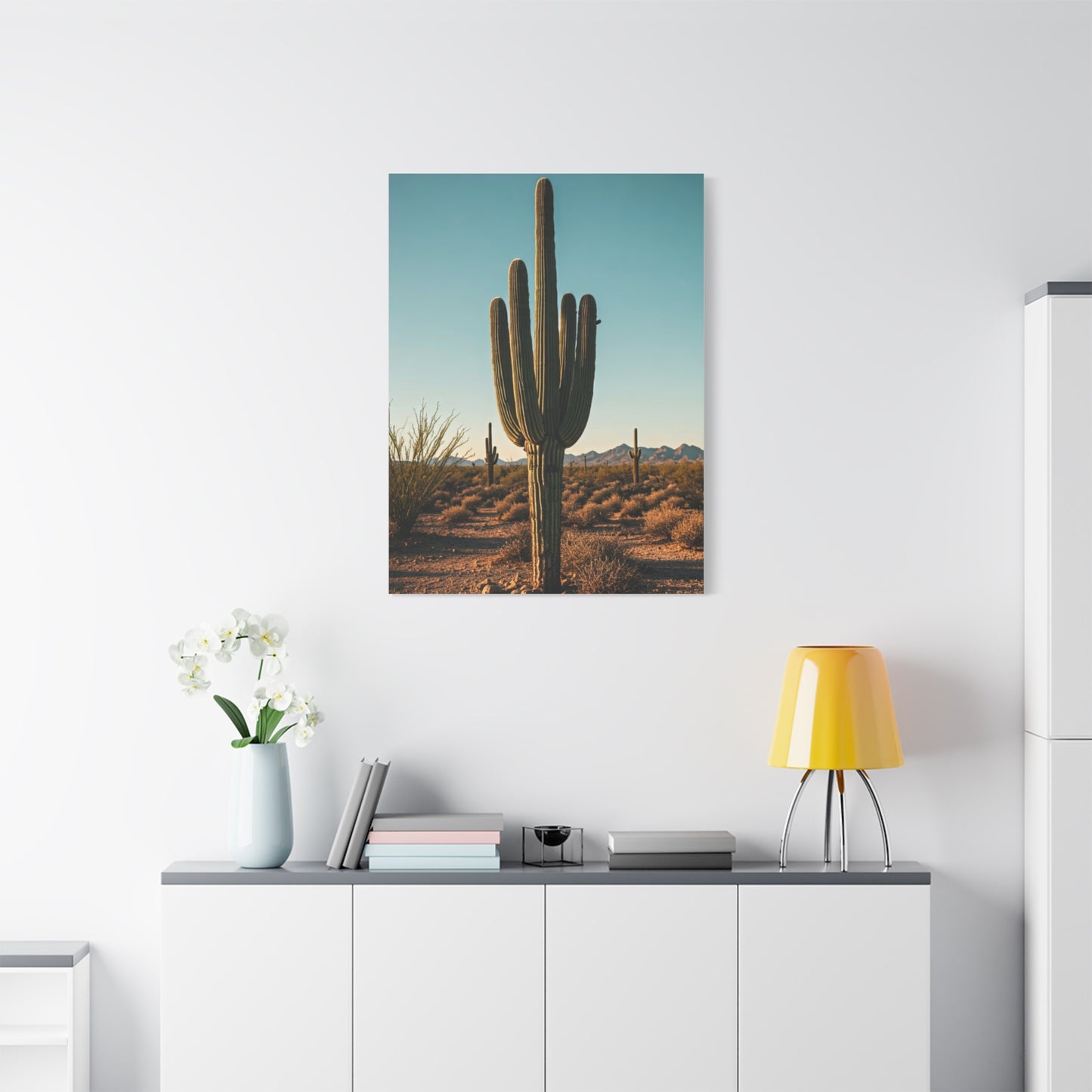 Classic Saguaro Desert Landscape Wall Art & Canvas Prints