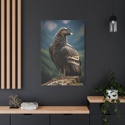 Andean Condor on Mountain Ledge Wall Art & Canvas Prints