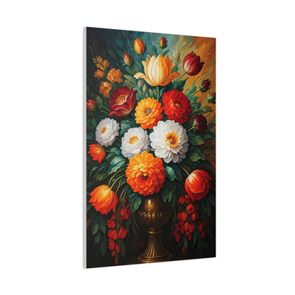 Vintage Garden Opulence Wall Art & Canvas Print