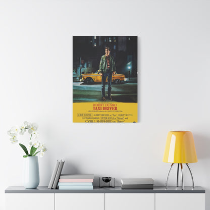 Taxi Driver 1976 Movie Poster Wall Art & Canvas Print