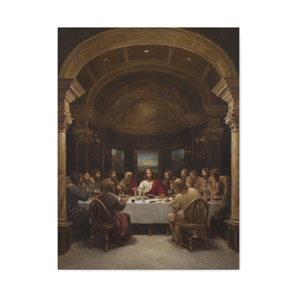 The Last Supper Sacred Renaissance Masterpiece Wall Art & Canvas Print