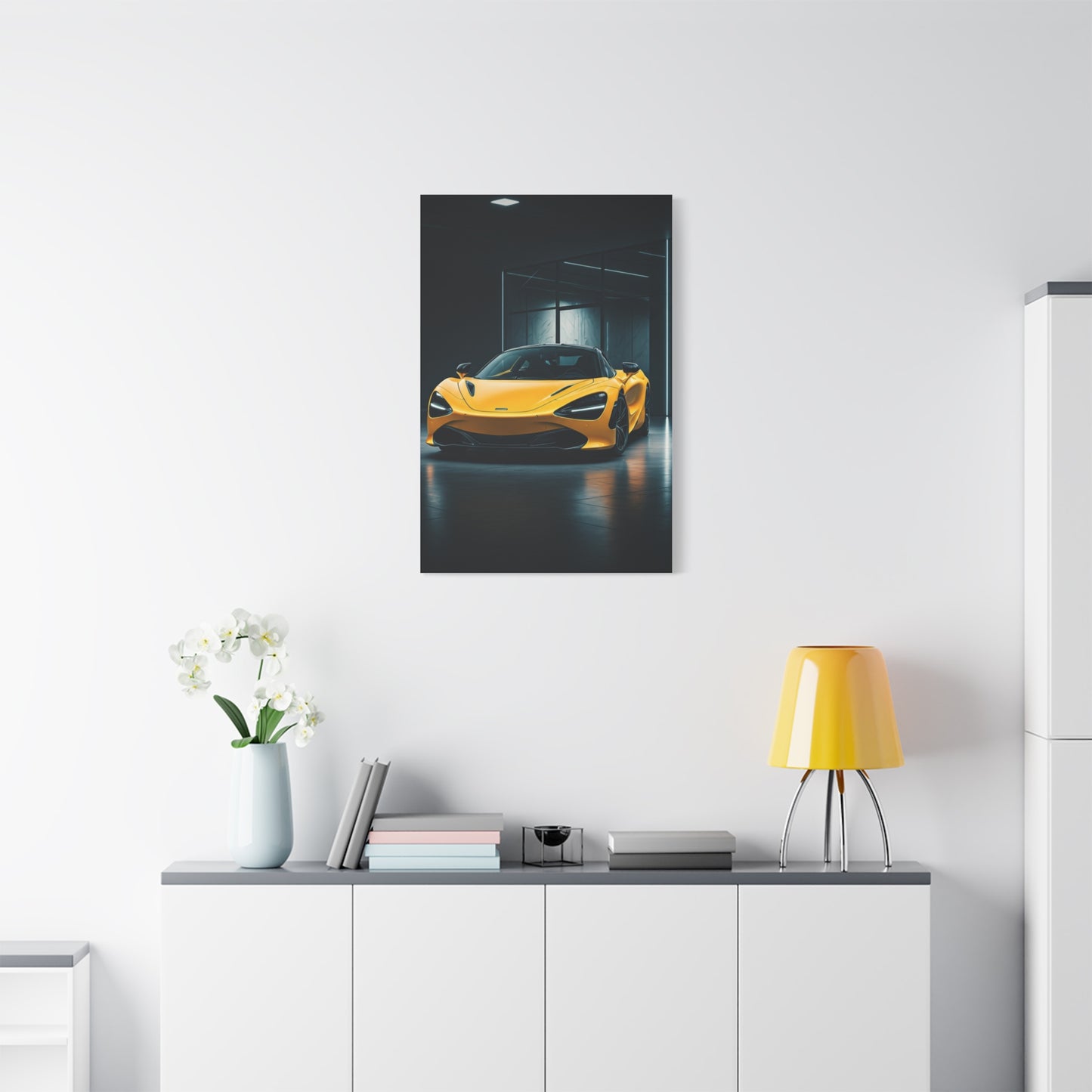 McLaren 720S Private Showroom Wall Art & Canvas Prints