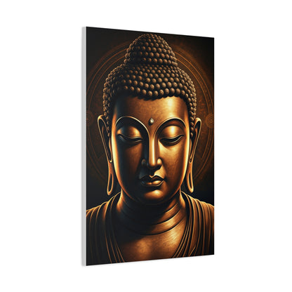 Radiant Halo Buddha Wall Art & Canvas Prints