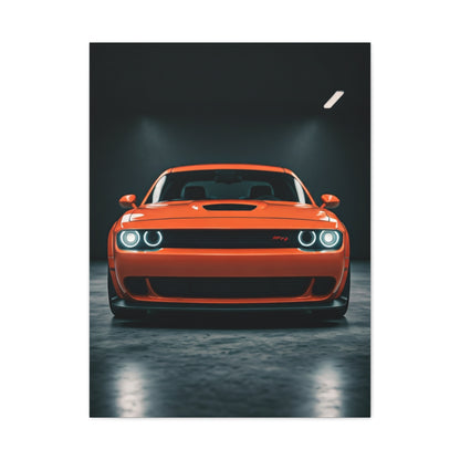 Dodge Challenger Hellcat Wall Art & Canvas Prints