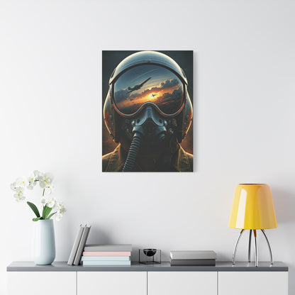 Aviator Reflection Horizon Wall Art & Canvas Prints