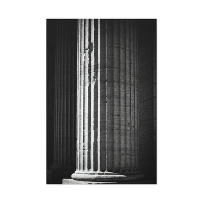 Classical Column Light and Shadow Wall Art & Canvas Prints