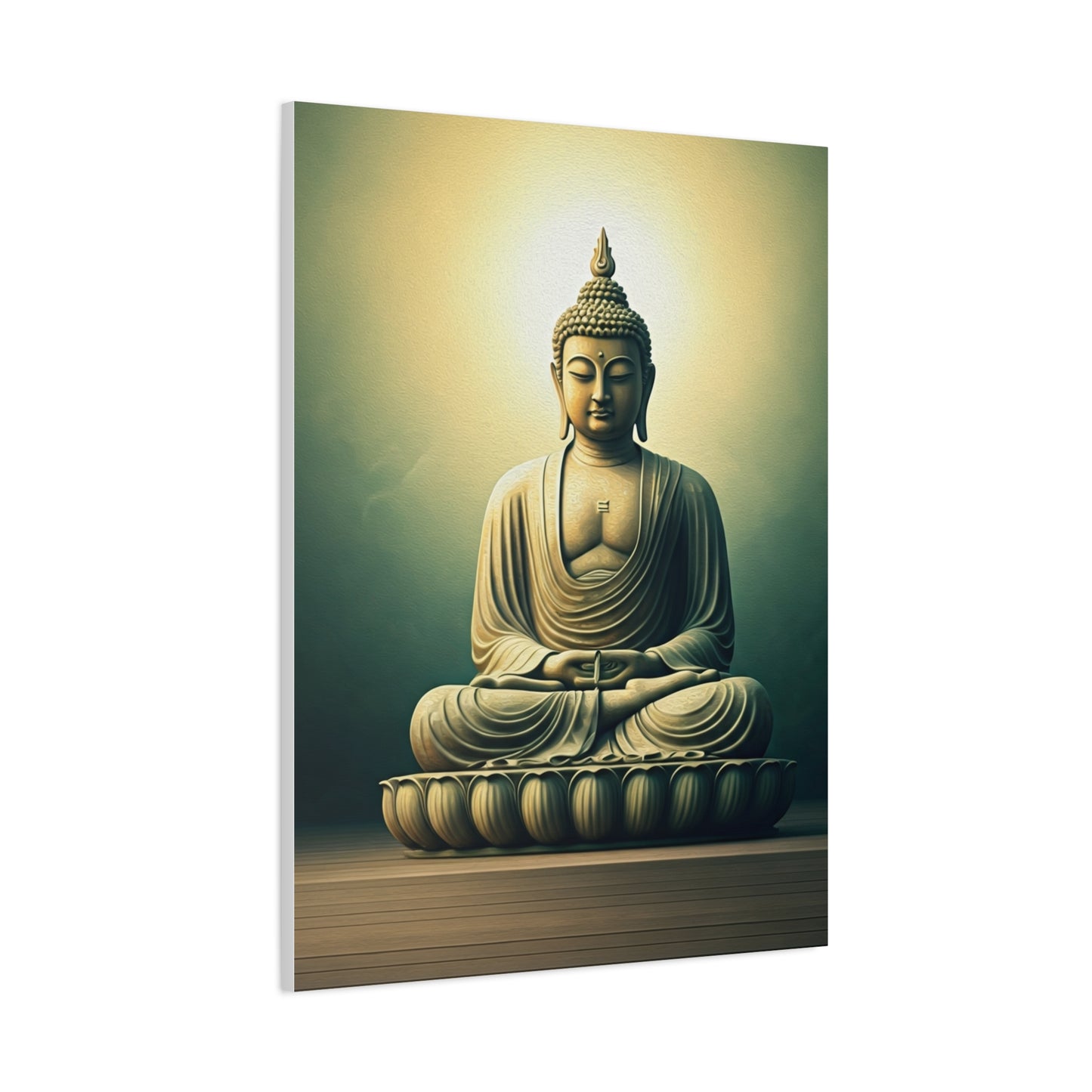 Radiant Harmony Buddha Meditation Wall Art & Canvas Prints