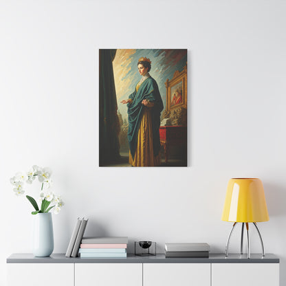 Regal Portrait of a Noblewoman Wall Art & Canvas Prints