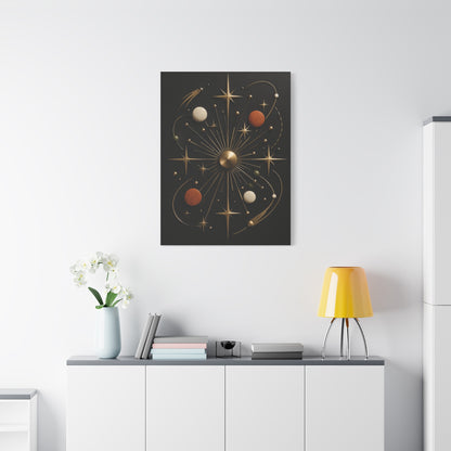 Atomic Starburst Constellation Wall Art & Canvas Print