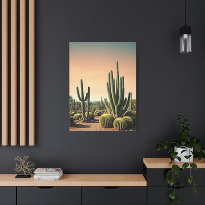 Sonoran Desert Cactus Garden Wall Art & Canvas Prints