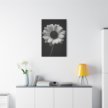 Bold Daisy Contrast Portrait Wall Art & Canvas Prints