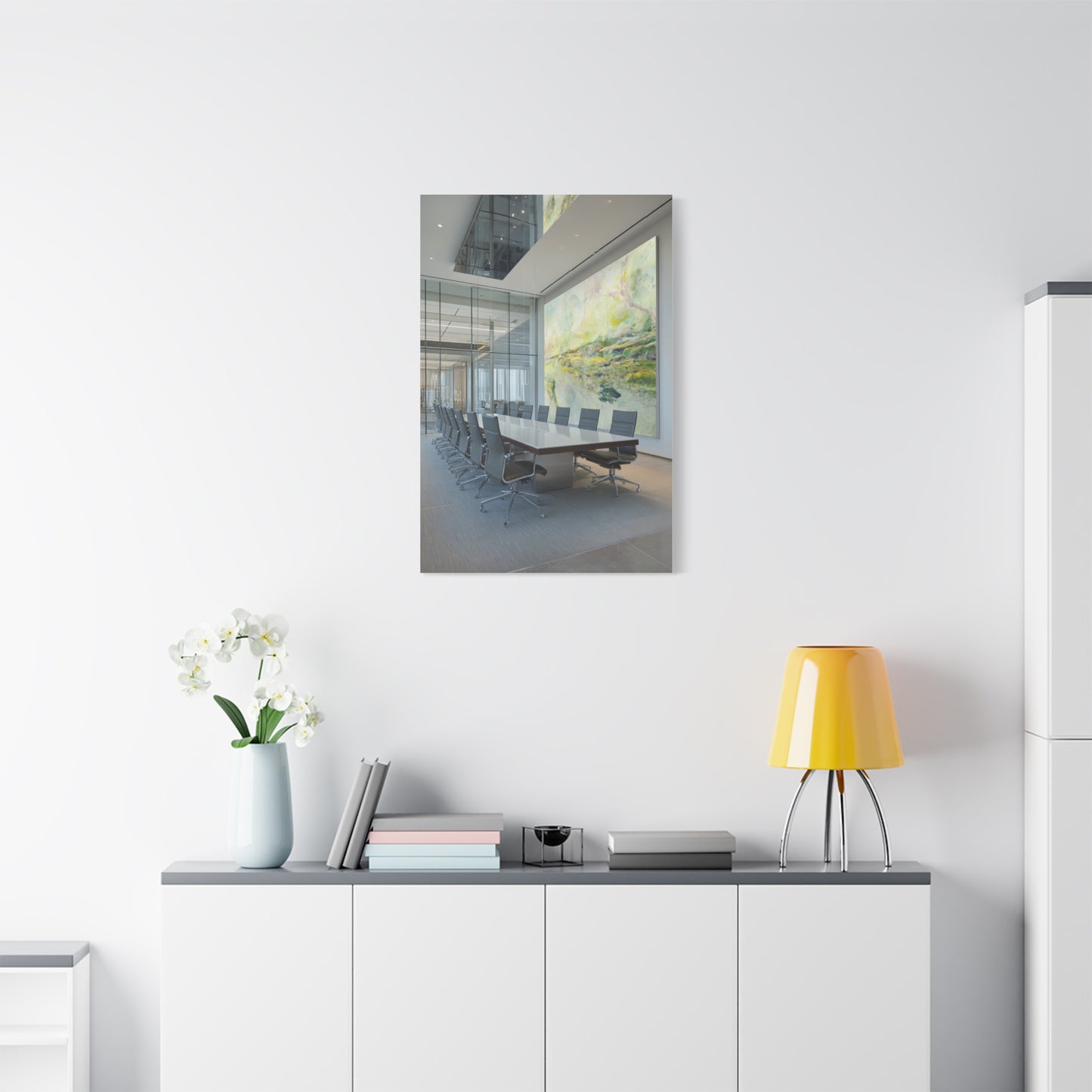Luminous Translucent Pastel Artwork Wall Art & Canvas Print