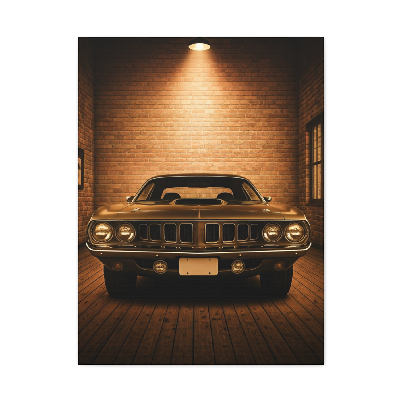 Plymouth Barracuda Cuda Vintage Garage Wall Art & Canvas Prints