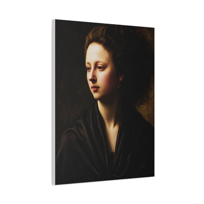 Renaissance Noblewoman Portrait Wall Art & Canvas Print