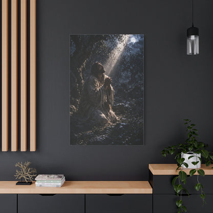 Agony in Gethsemane Night Prayer Wall Art & Canvas Print