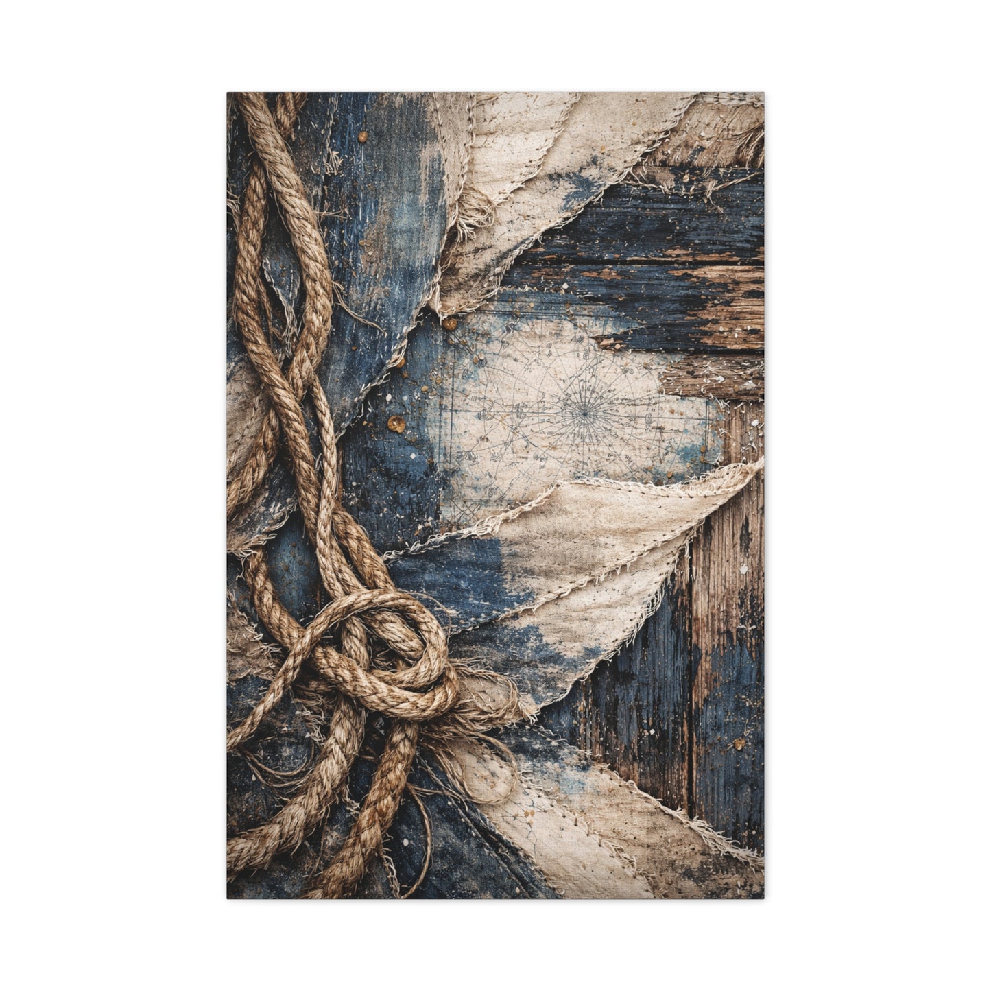 Maritime Heritage Collage Wall Art & Canvas Print