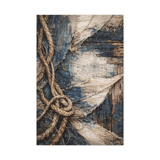 Maritime Heritage Collage Wall Art & Canvas Print