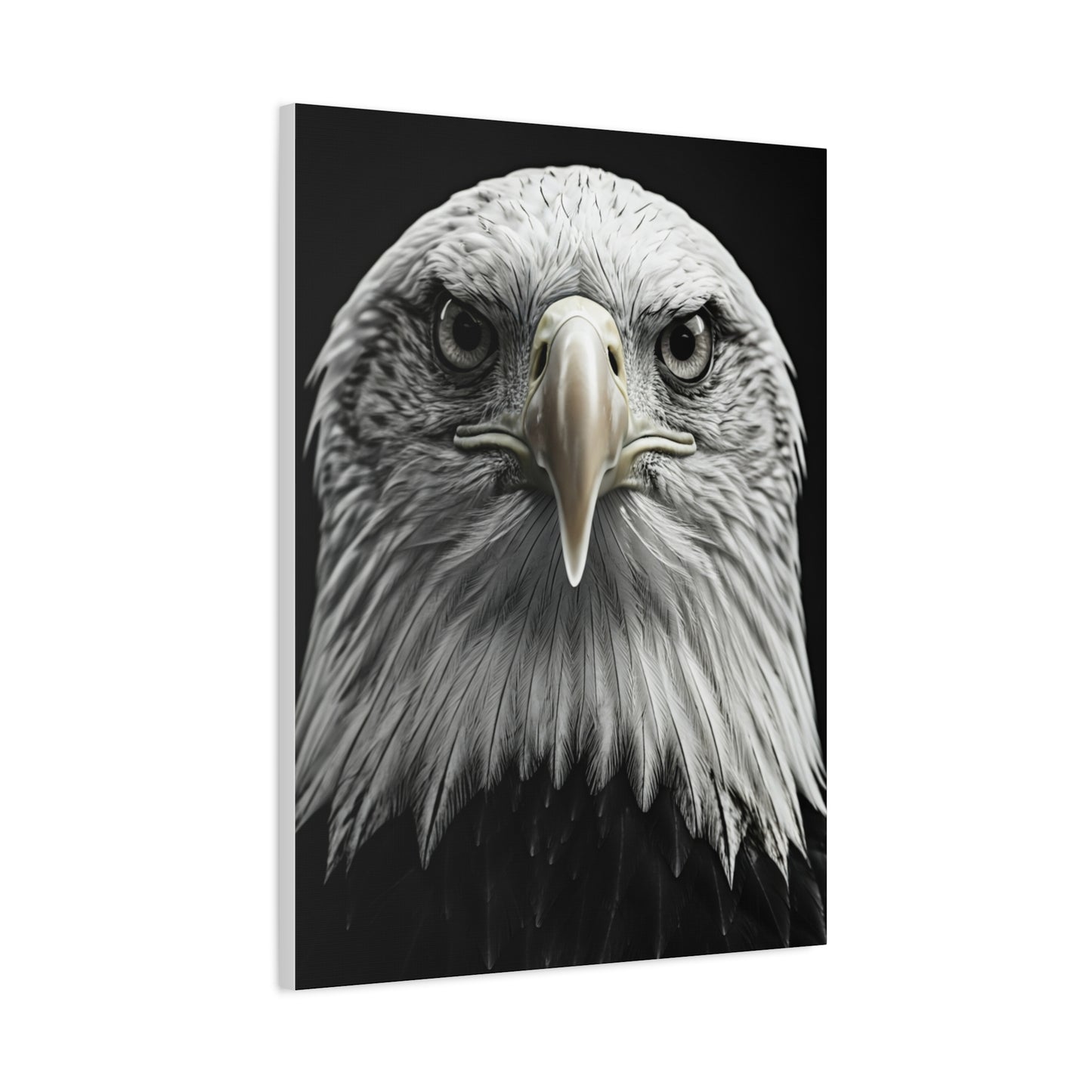 Bald Eagle Power Portrait Wall Art & Canvas Prints