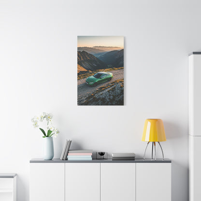 BMW M4 Hilltop Overlook Performance Wall Art & Canvas Prints