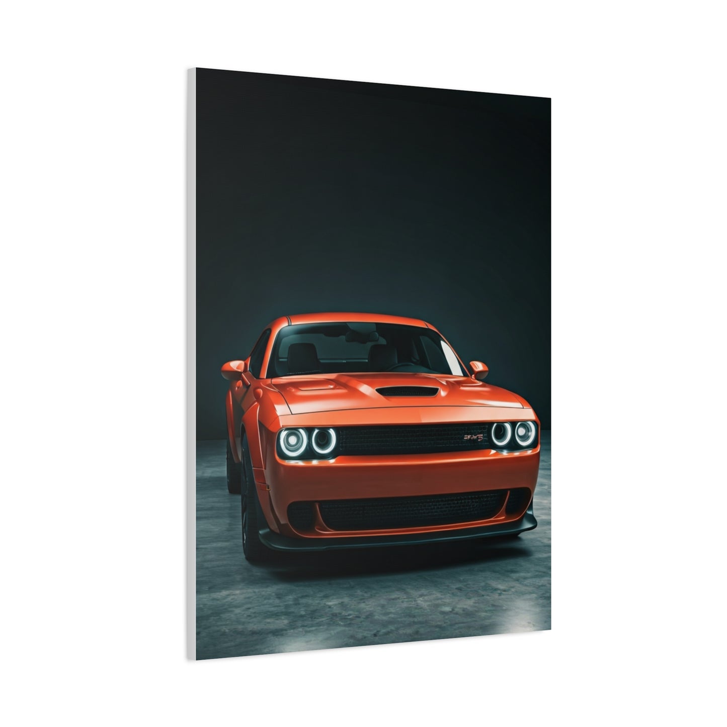 Dodge Challenger Hellcat Performance Wall Art & Canvas Prints