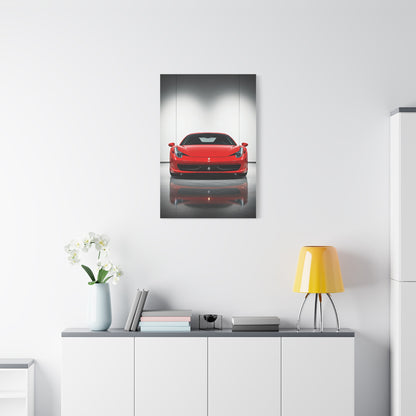 Ferrari 458 Italia Luxury Showroom Wall Art & Canvas Prints