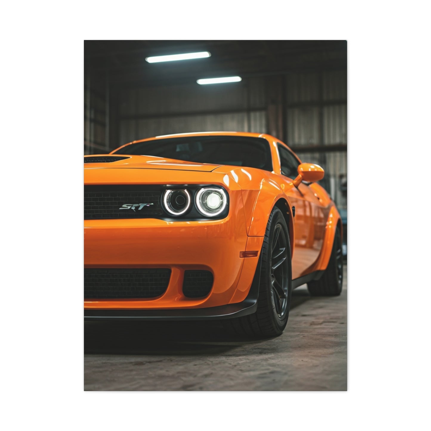 Dodge Challenger SRT Demon Underground Torque Scene Wall Art & Canvas Prints