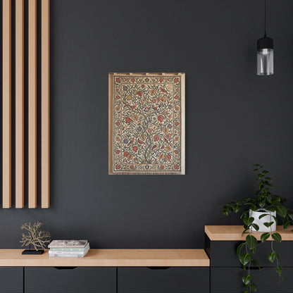 Medieval Floral Tree Tapestry Wall Art & Canvas Print